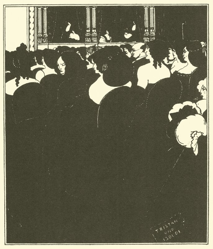 Wagneriterna av Aubrey Beardsley