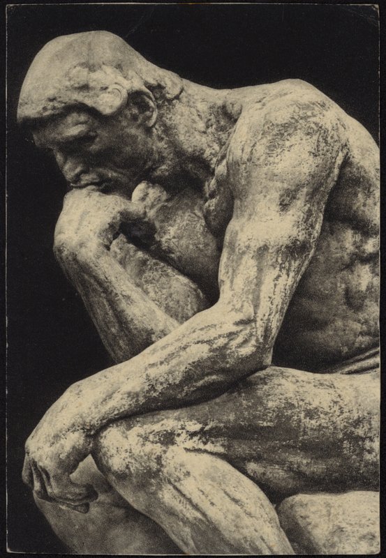 Tänkaren av Auguste Rodin