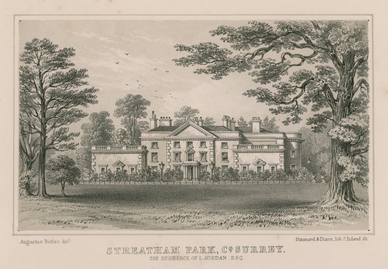 Streatham Park, L Jordans residens av Augustus Butler