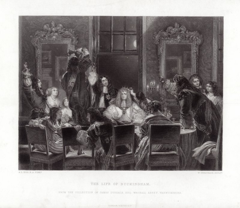 George Villiers, hertig av Buckingham av Augustus Leopold Egg