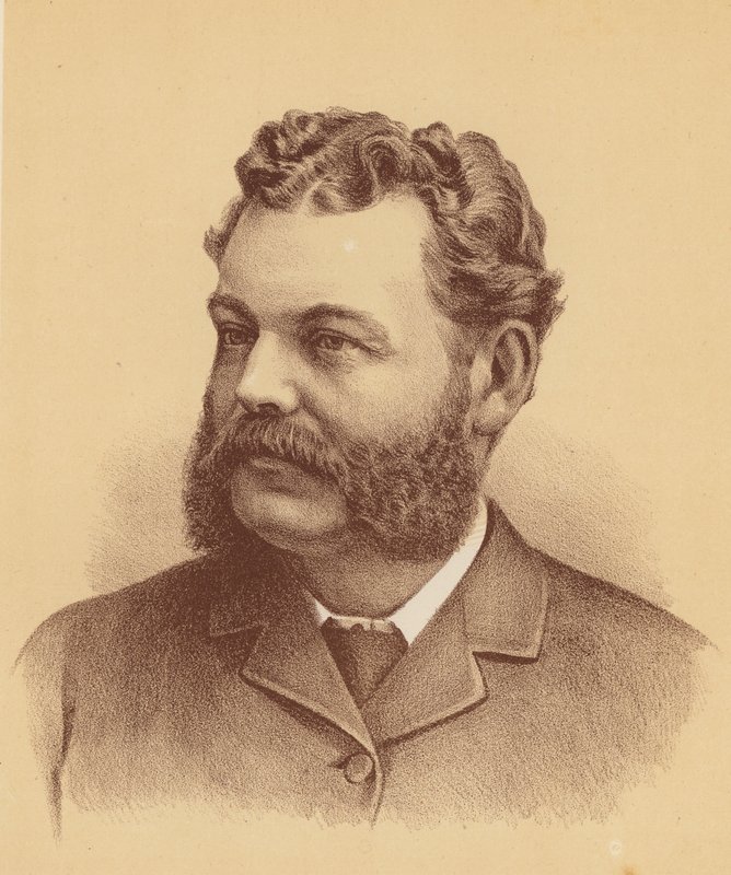 Anthony Hordern, Esquire (färglitografi) av Australian School