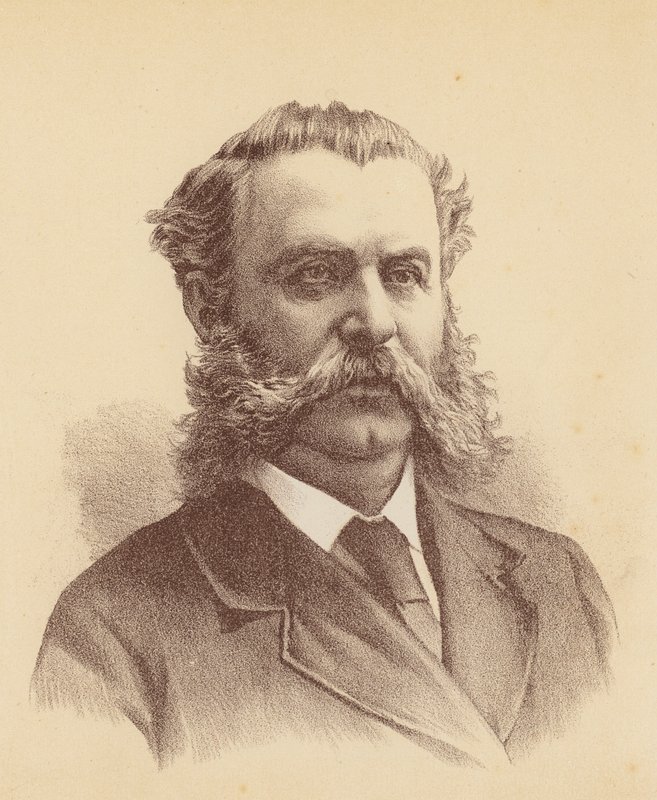Kapten Frederic Henry Trouton (färglitografi) av Australian School