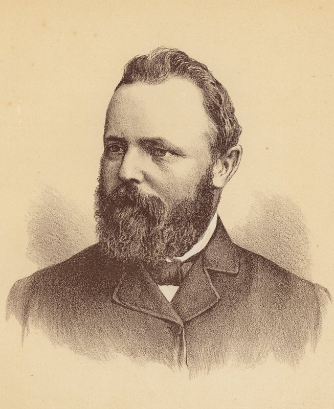 David Alexander Ferguson (färglitografi) av Australian School