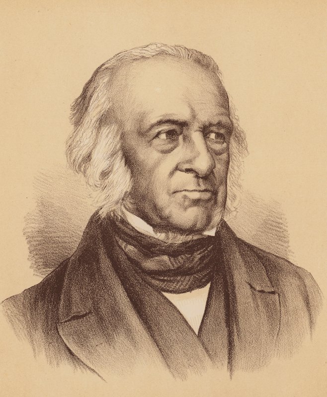 George Suttor (färglitografi) av Australian School