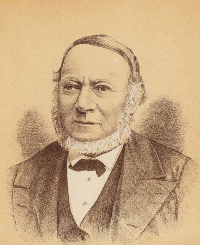 John Booth (färglitografi) av Australian School
