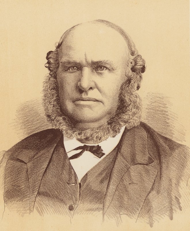 John Donnelly, Esquire (färglitografi) av Australian School