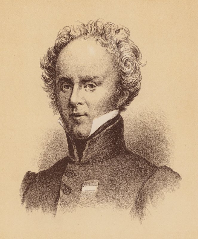 Generallöjtnant Sir Richard Bourke, åttonde guvernören i New South Wales (färglitografi) av Australian School