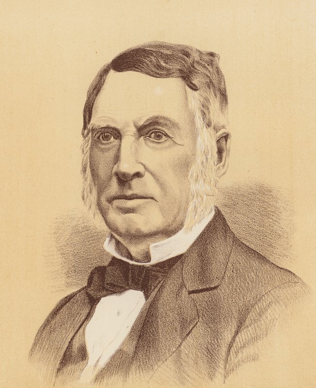 The Honourable James Chisholm, Esquire (färglitografi) av Australian School