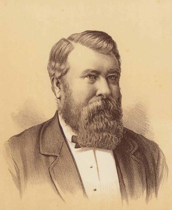 The Honourable Samuel Henry Terry (färglitografi) av Australian School