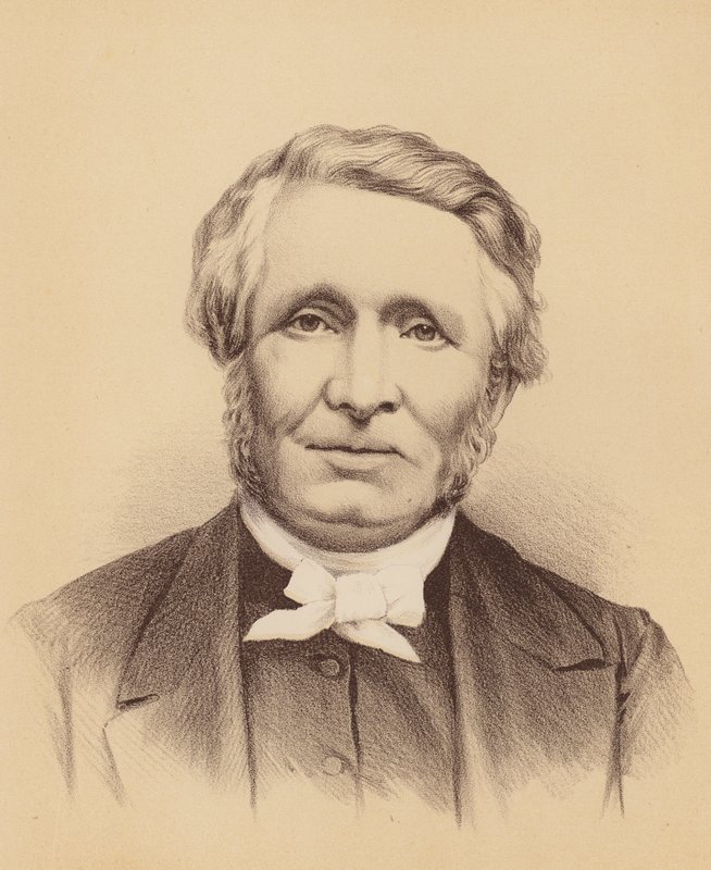 Pastor James Watkin (färglitografi) av Australian School