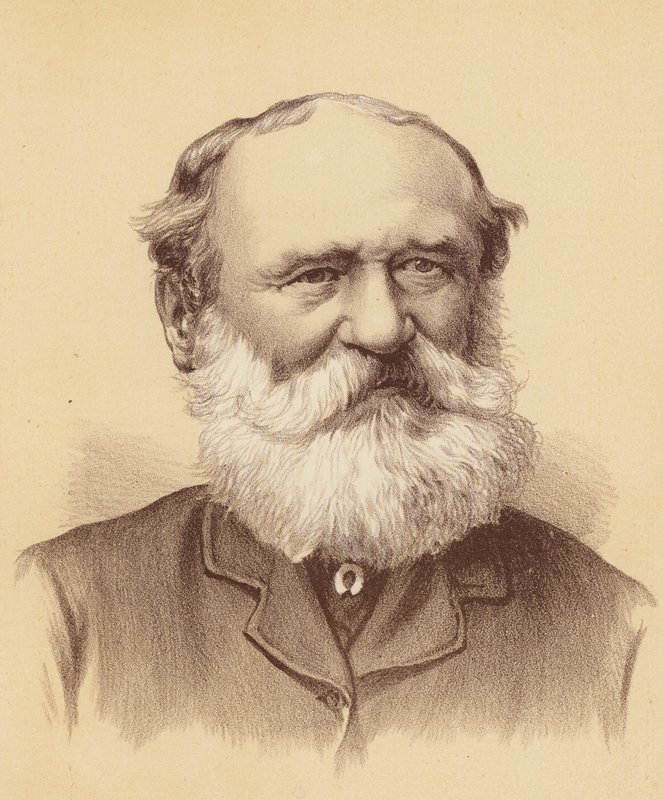 William M Christian, Esquire (färglitografi) av Australian School