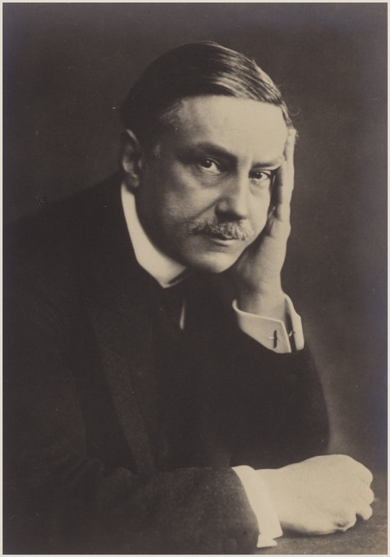 Porträtt av Emil von Reznicek av Austrian Photographer