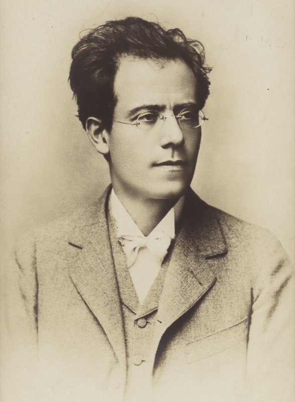 Porträtt av Gustav Mahler av Austrian Photographer