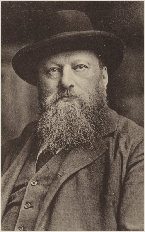 Porträtt av Hans Richter av Austrian Photographer