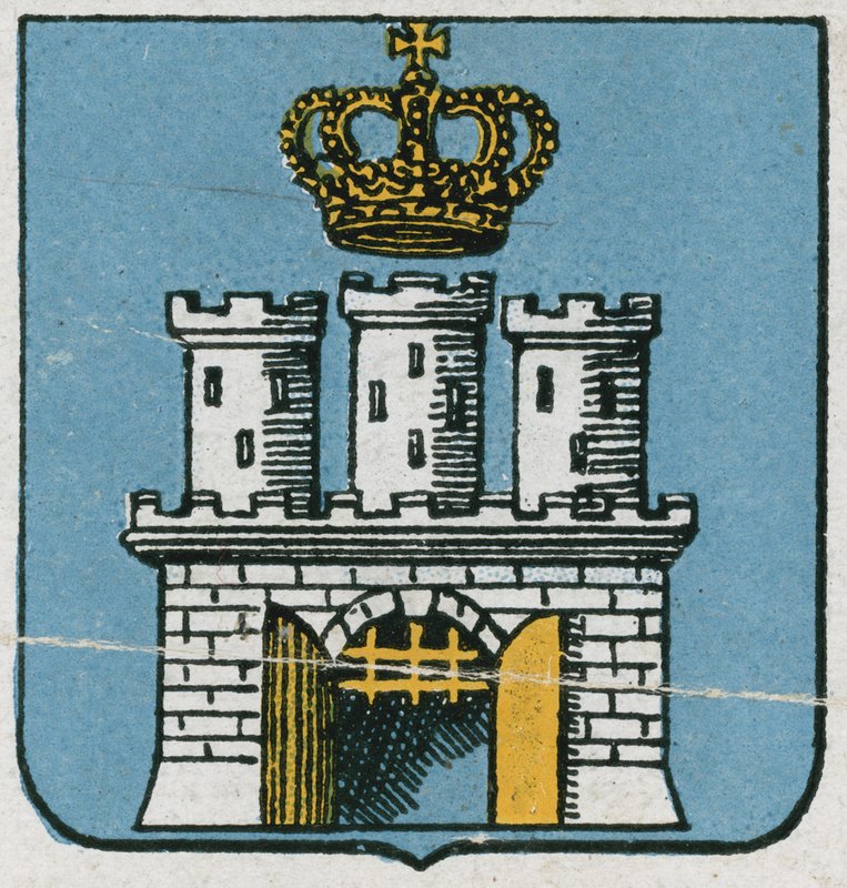 Vapensköld av Grodek (Horodok), Ukraina av Austrian School