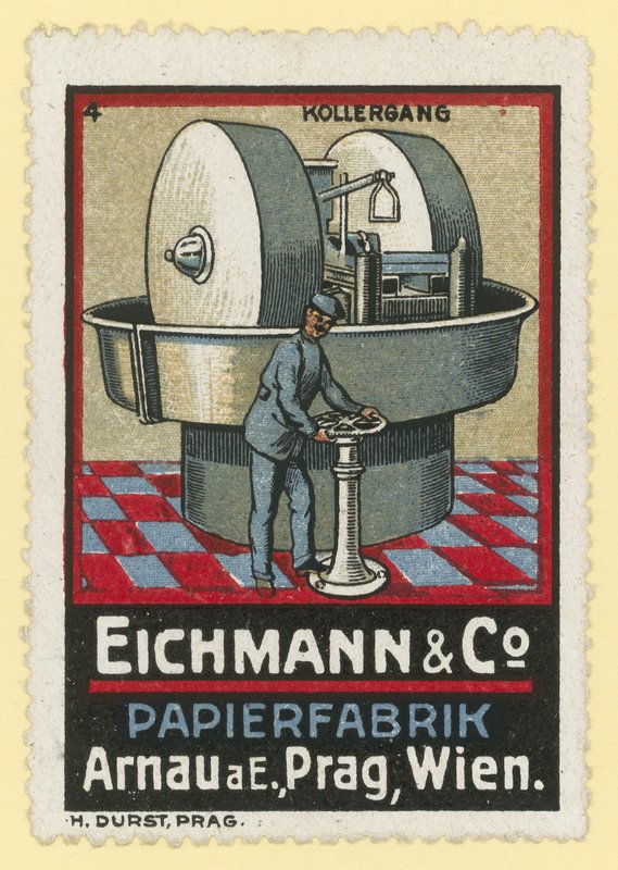Eichmann & Co papperstillverkare, Arnau am Elbe, Prag, Wien av Austrian School
