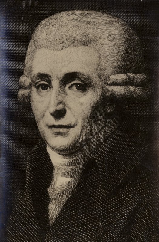 Porträtt av Joseph Haydn av Austrian School