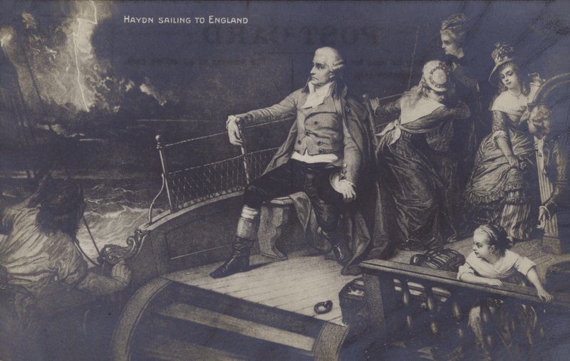Porträtt av Joseph Haydn av Austrian School