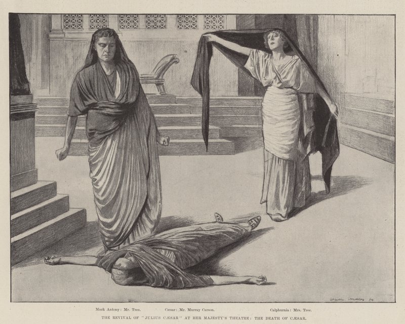 Nyuppsättningen av "Julius Caesar" på Her Majesty