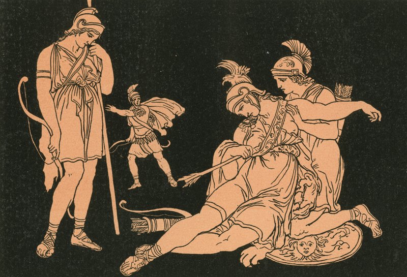 Camillas död av Bartolomeo Pinelli