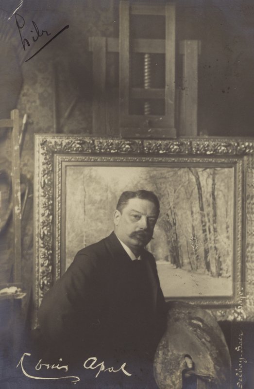 Louis Apol, holländsk målare av Belgian Photographer