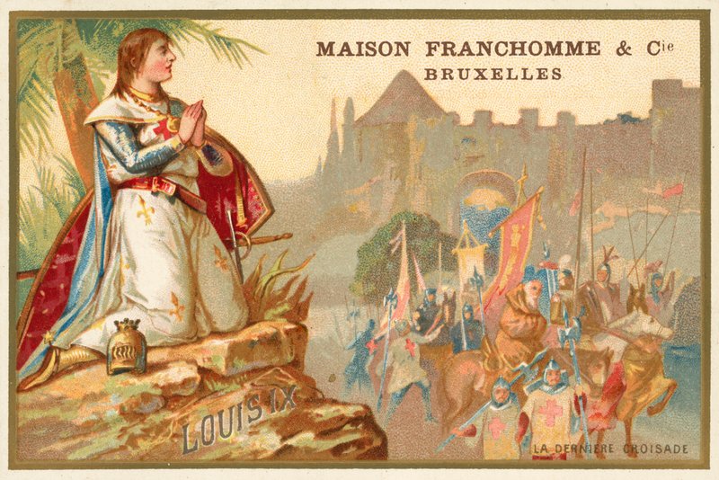 Ludvig IX av Frankrike och det åttonde korståget av Belgian School
