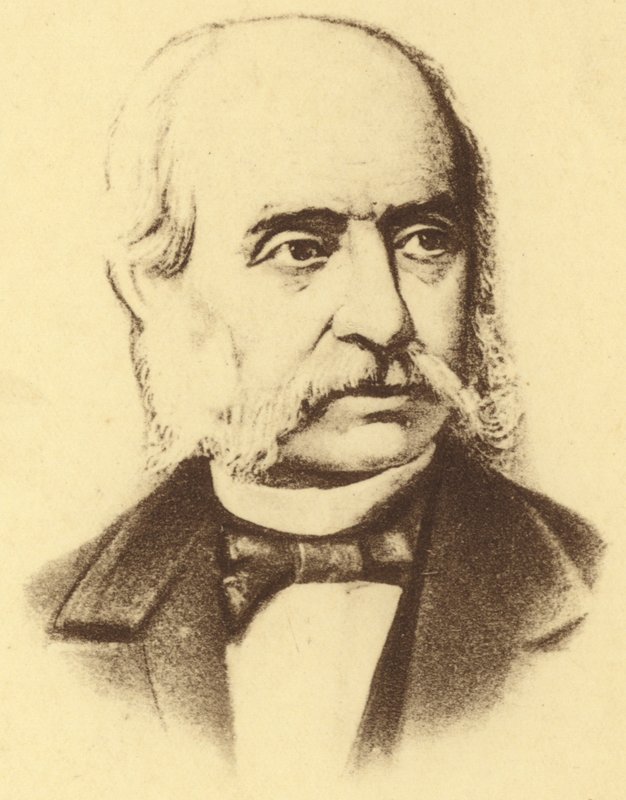 Porträtt av Henri Vieuxtemps av Belgian School
