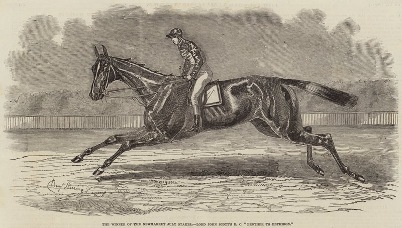 Vinnaren av Newmarket July Stakes, Lord John Scott