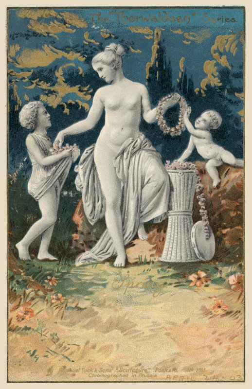 Vår av Bertel after Thorvaldsen