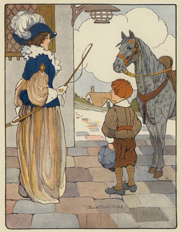 Dapple-Gray swed av Blanche Fisher Wright