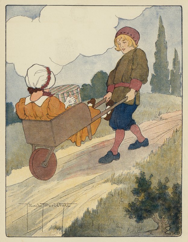 Pe a sasau av Blanche Fisher Wright