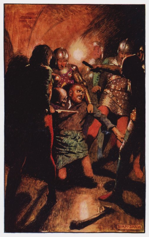Illustration för klostret och härden av Charles Reade (litho i färg) av Byam (after) Shaw