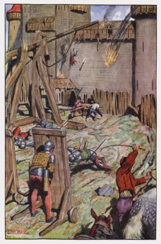 Illustration till klostret och härden av Charles Reade (litho i färg) av Byam (after) Shaw