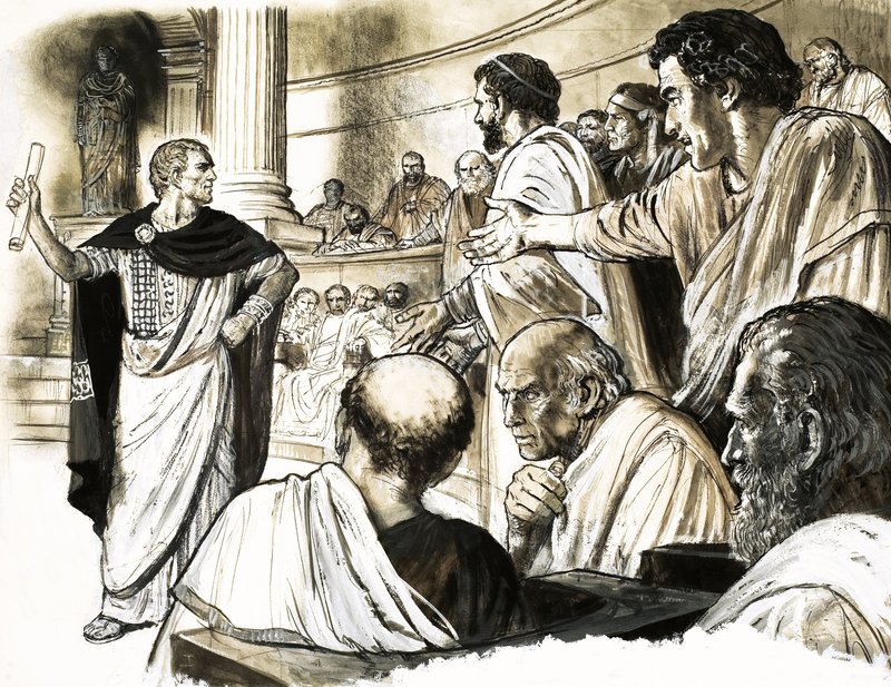 Mördare! Ides of March av C.L. Doughty