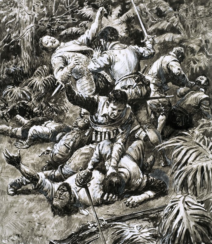 Elizabeths örnar: Den högsta hjälten (Sir Walter Raleigh) av C.L. Doughty