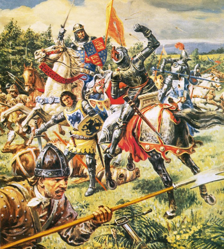 Henrik IV av England (litografi) av C.L. Doughty