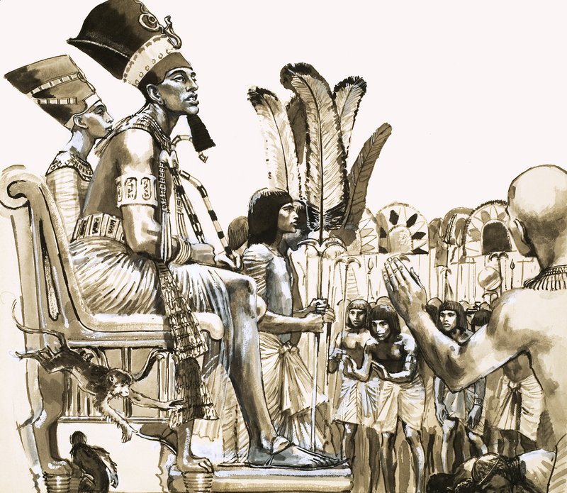 Mäktiga monarker: Faraon som avskaffade gudarna. Amenhotep av C.L. Doughty