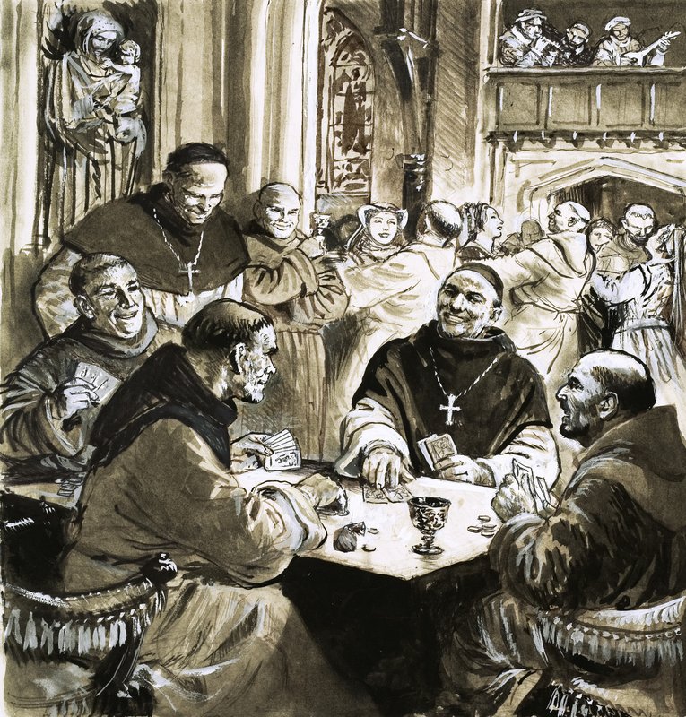 Munkars och nunnors samkväm av C.L. Doughty