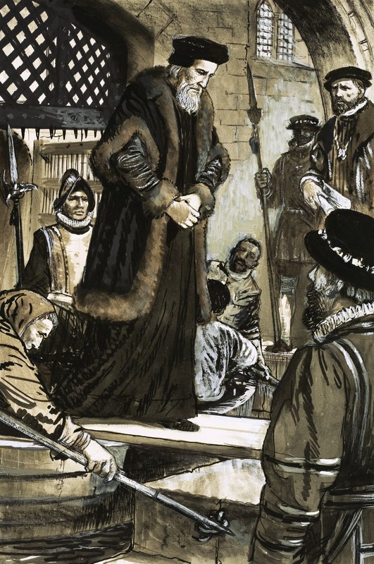 Oidentifierad fånge i Towern i London av C.L. Doughty