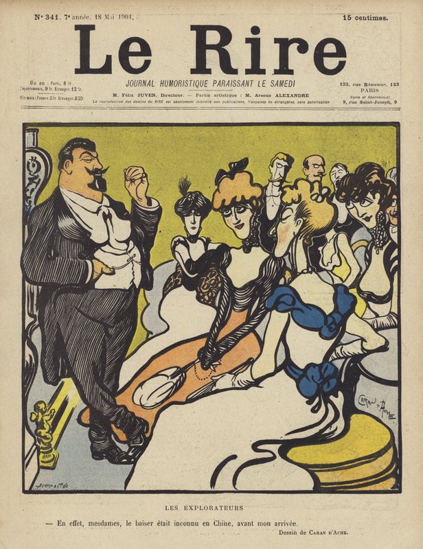 Illustration för Le Rire av Caran d Ache