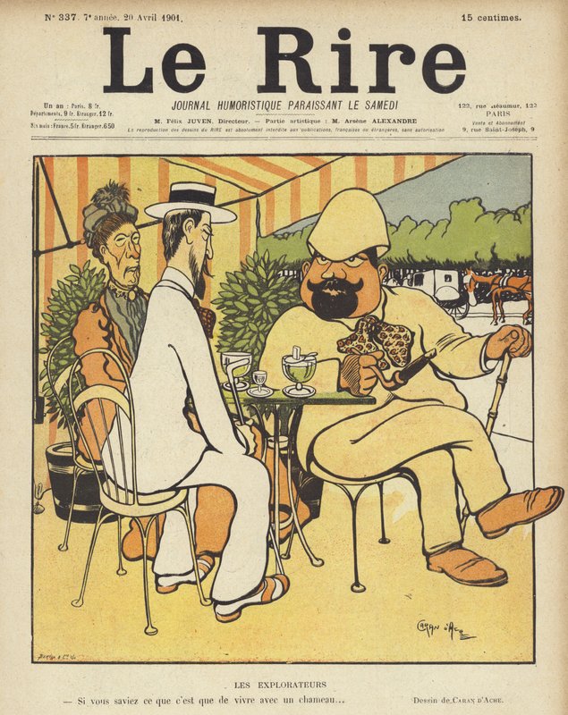 Illustration för Le Rire av Caran d Ache