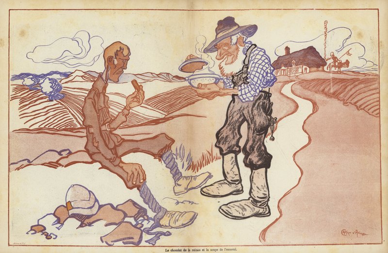 Illustration för Le Rire av Caran d Ache