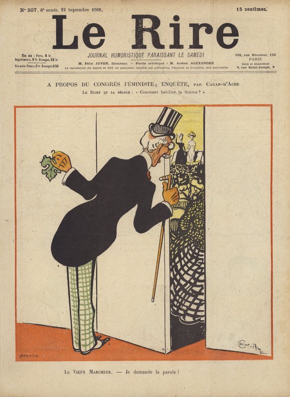 Illustration för Le Rire av Caran d Ache