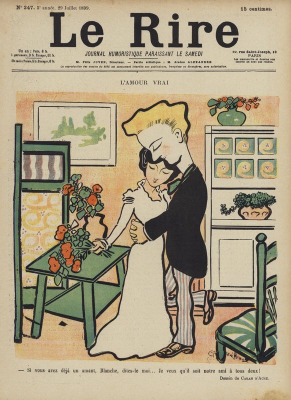 Illustration för Le Rire av Caran d Ache