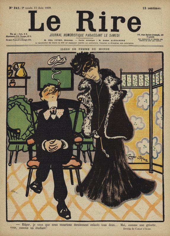 Illustration för Le Rire av Caran d Ache