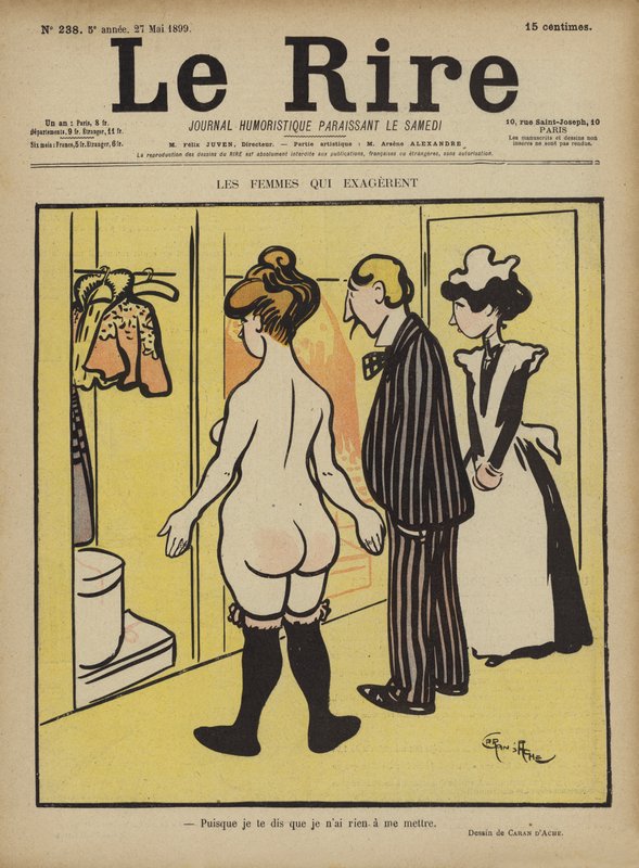 Illustration för Le Rire av Caran d Ache