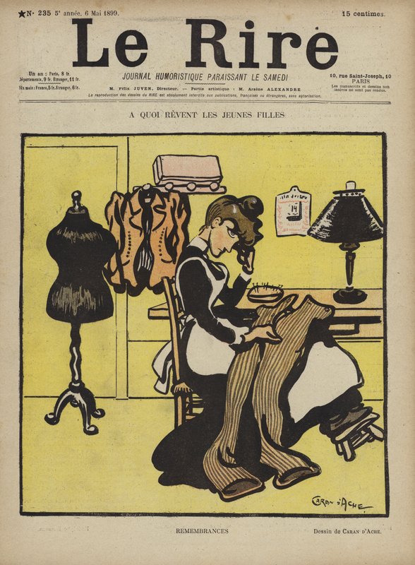 Illustration för Le Rire av Caran d Ache