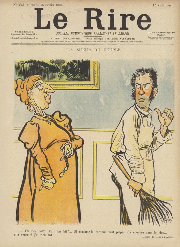 Illustration för Le Rire av Caran d Ache