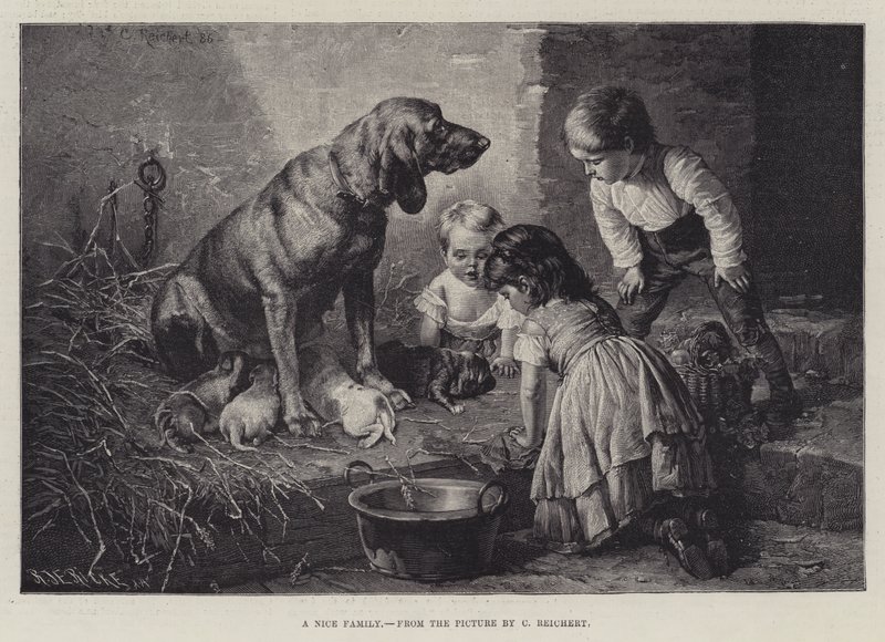 En trevlig familj av Carl Reichert