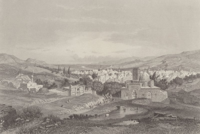 Damaskus floder av Carl Friedrich Heinrich Werner